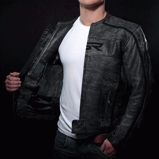 KOŽENÁ BUNDA NA MOTORKU 4SR BOBBER