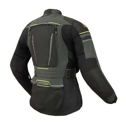 DÁMSKÁ TEXTILNÍ MOTO BUNDA SPARK NEVADA LADY - FLUO