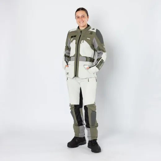 DÁMSKÉ KALHOTY IXS VENTURE-AIR 1.0 X2-055605 SVĚTLE ŠEDÁ-OLIVOVÁ