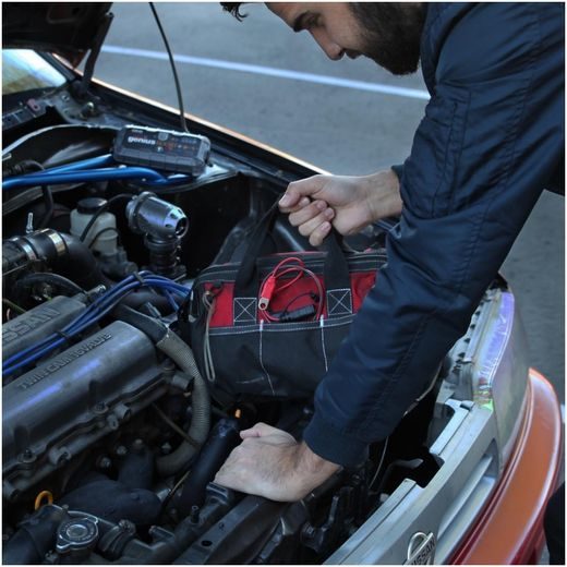 KABEL PRO TRVALÉ PŘIPOJENÍ NABÍJEČKY K BATERII, OČKA M6, NOCO GENIUS