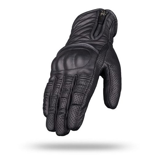 WOLF MUCA BLACK KOŽENÉ RUKAVICE NA MOTORKU