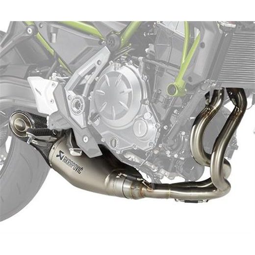 KOMPLETNÍ VÝFUKOVÝ SYSTÉM AKRAPOVIČ PRO KAWASAKI 650