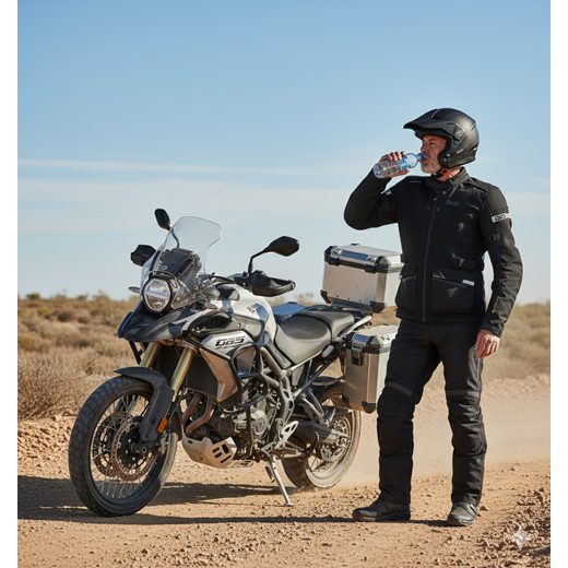 BUNDA NA MOTORKU GORE-TEX IXS HORIZON-GTX X52017 ČERNÁ