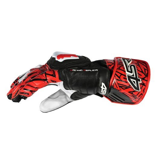 ZÁVODNÍ RUKAVICE NA MOTORKU 4SR RR ARAMID CORE RED