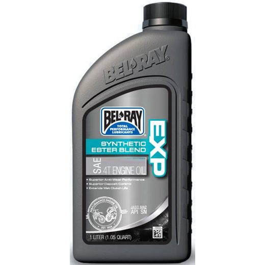 MOTOROVÝ OLEJ BEL-RAY EXP SYNTHETIC ESTER BLEND 4T 10W-40 1 L