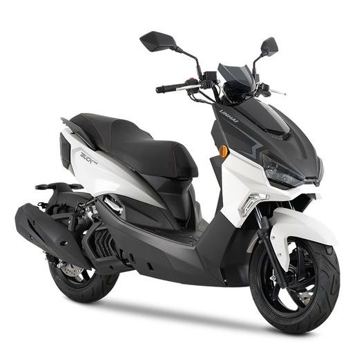 LINHAI SCOOTER BUCK 125 E5+, WHITE