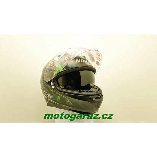 NOLAN N87 VENATOR N-COM FLAT BLACK 92