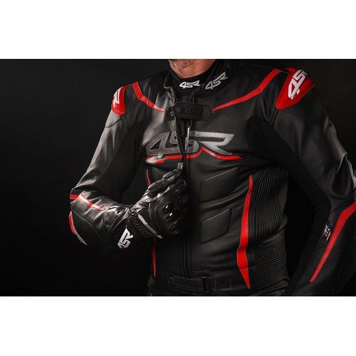 ZÁVODNÍ RUKAVICE NA MOTORKU 4SR SPORT CUP 3 BLACK