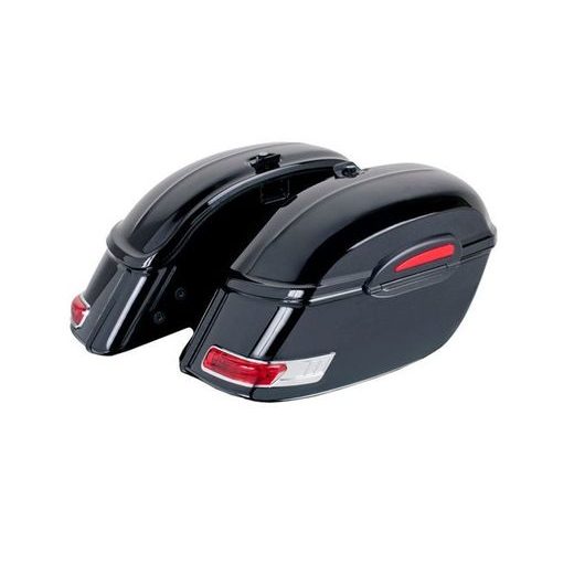 BOČNÍ KUFRY CUSTOMACCES TOURING AR0004N ČERNÝ PRAVÝ