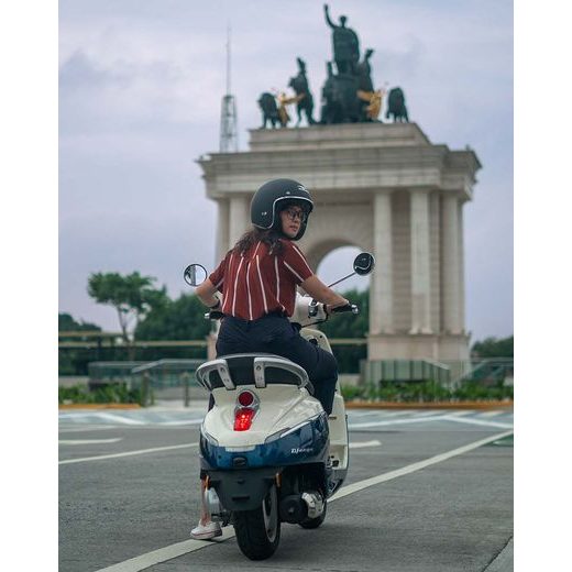 PEUGEOT DJANGO 125I STANDARD - BLUE/MILKY WHITE