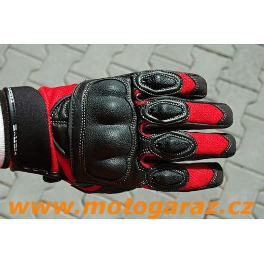 RUKAVICE NA MOTORKU NERVE SPORTY RED
