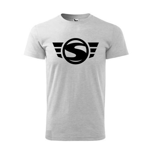 PÁNSKÉ TRIKO S MOTIVEM SIMSON - ŠEDÉ