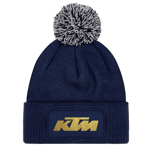 ZIMNÍ ČEPKA S BAMBULÍ A MOTIVEM KTM