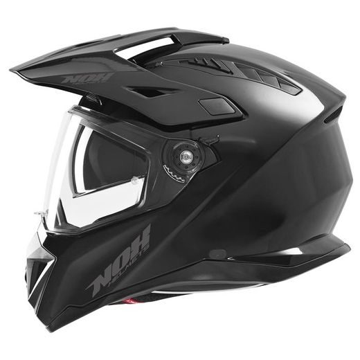 ENDURO HELMA DUAL NOX N350 ČERNÁ LESKLÁ