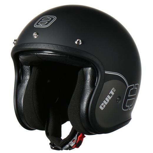 JET HELMA NA MOTORKU SE SLUNEČNÍ CLONOU SPEEDS CULT 2 - ČERNÁ/TITAN/STŘÍBRNÁ MATNÁ