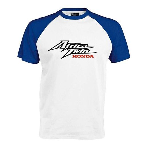 PÁNSKÉ TRIKO S MOTIVEM HONDA AFRICA 3 - MODRO/BÍLÉ