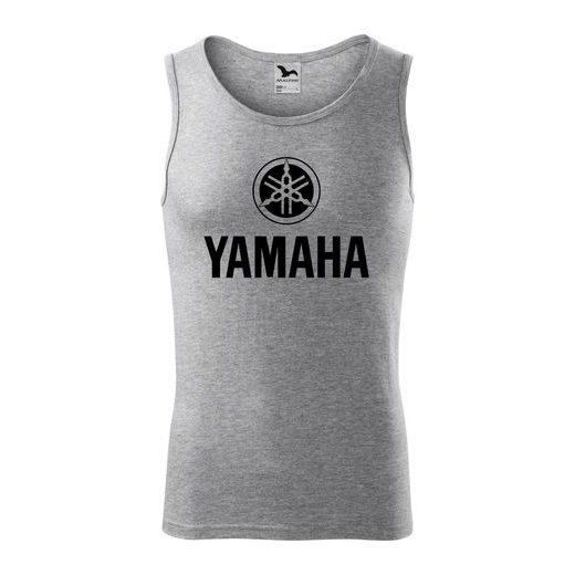PÁNSKÉ TÍLKO S MOTIVEM YAMAHA - ŠEDÁ
