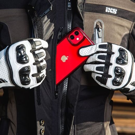 DÁMSKÁ BUNDA NA MOTORKU IXS PACORA-ST X55045 ČERNO-ŠEDÁ