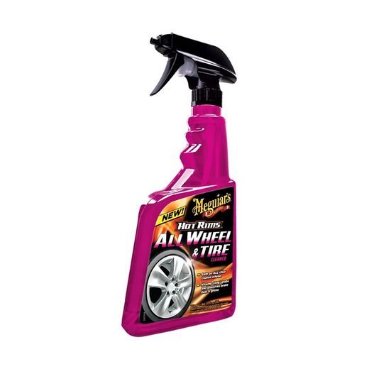 MEGUIARS HOT RIMS ALL WHEEL CLEANER - ŠETRNÝ ČISTÍCÍ PROSTŘEDEK NA KOLA 710 ML