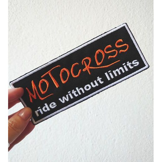 NÁŠIVKA S MOTIVEM MOTOCROSS