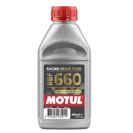 MOTUL RBF 660 DOT 4 BRAKE FLUID FACTORY LINE