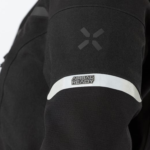 DÁMSKÁ BUNDA S LAMINOVANOU MEMBRÁNOU IXS VENTURE-STX 1.0 X2-011605 ČERNÝ