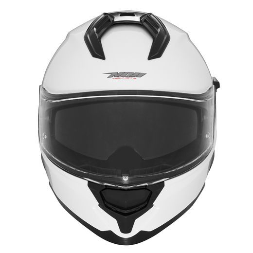 PŘILBA NA MOTORKU NOX N304S BÍLÁ LESKLÁ