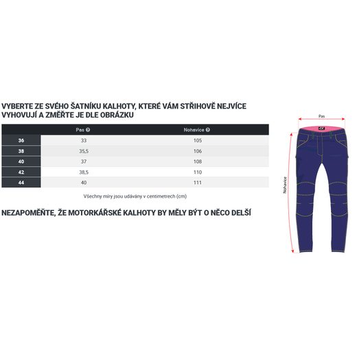 DÁMSKÉ KEVLAROVÉ JEANSY 4SR GTS LADY BLACK