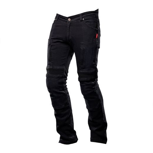 KEVLAROVÉ JEANSY 4SR CLUB SPORT SKY BLACK