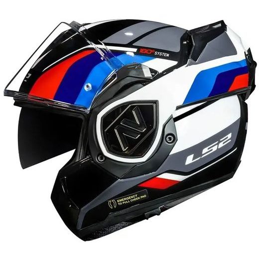 LS2 FF906 ADVANT SPORT GL.BLACK BLUE RED-06