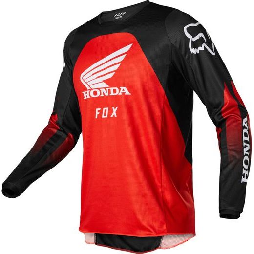 MX DRES FOX 180 HONDA JERSEY BLACK/RED MX22