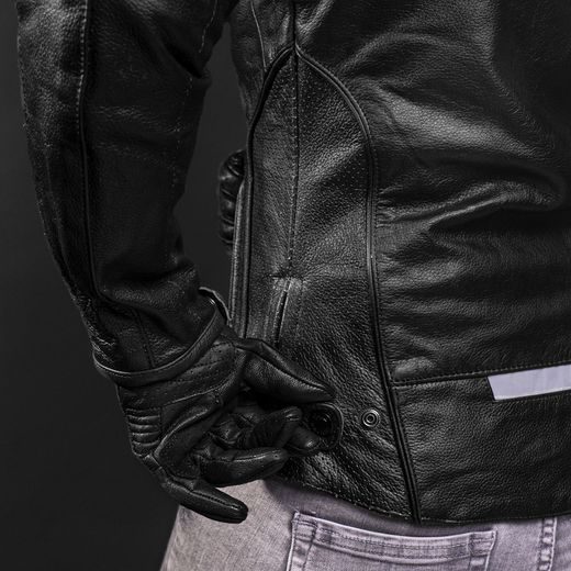 DÁMSKÁ KOŽENÁ BUNDA 4SR ROADSTER LADY III - RED