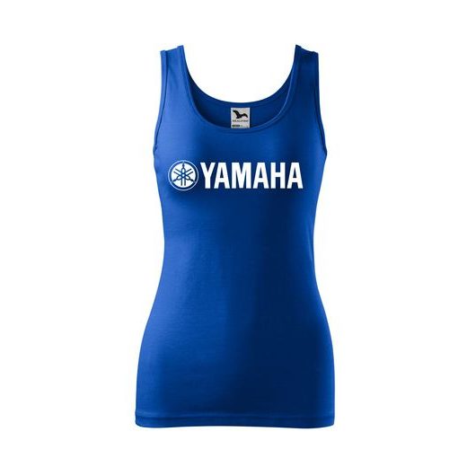 DÁMSKÉ TÍLKO S MOTIVEM YAMAHA - KRÁLOVSKY MODRÉ