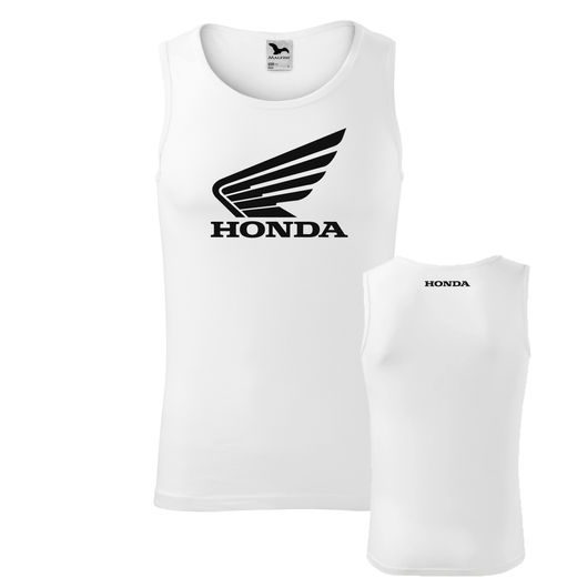PÁNSKÉ TÍLKO S MOTIVEM HONDA 2 - BÍLÉ