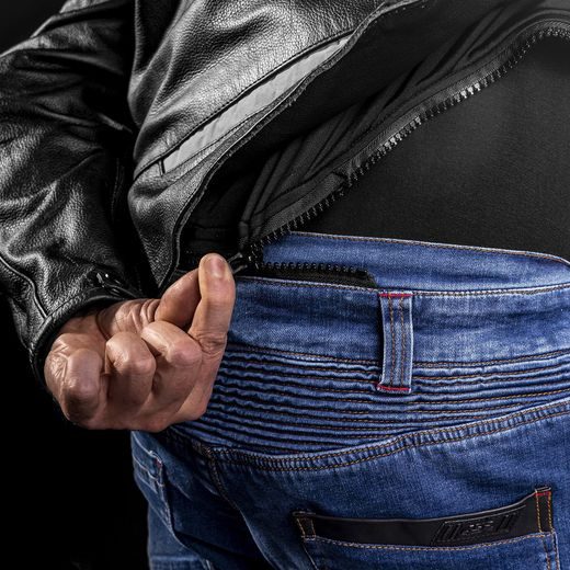 KOŽENÁ BUNDA NA MOTORKU 4SR ROADSTER III - RED