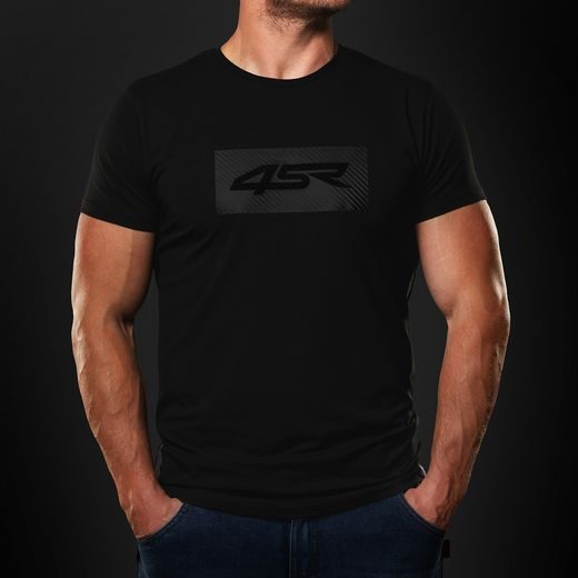 PÁNSKÉ TRIKO 4SR LOGO CARBON BLACK