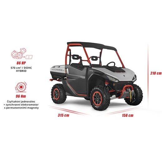 SEGWAY UTV FUGLEMAN UT10 BLACK/GREEN