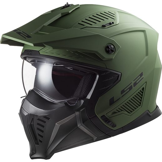 LS2 OF606 DRIFTER SOLID MATT MILITARY GREEN-06