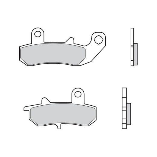 BRZDOVÉ DESTIČKY BREMBO 07SU17TT