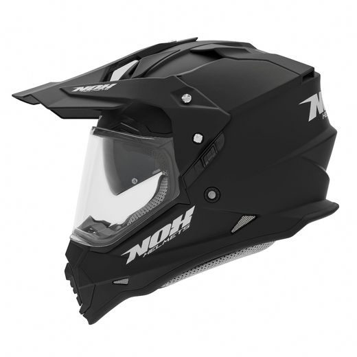 ENDURO HELMA DUAL NOX N312 ČERNÁ MATNÁ
