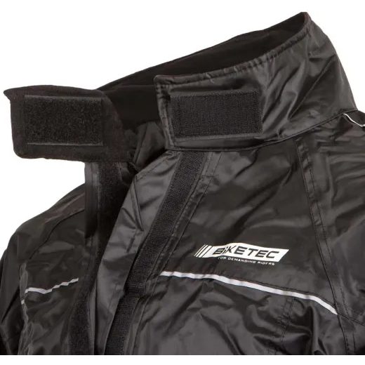 NEPROMOKAVÁ BUNDA NA MOTORKU BIKETEC BLACK