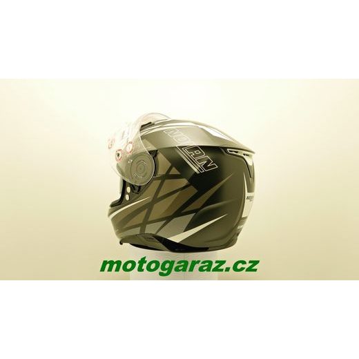 NOLAN N87 ORIGINALITY N-COM FLAT BLACK 68