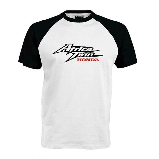 PÁNSKÉ TRIKO S MOTIVEM HONDA AFRICA 3 - ČERNO/BÍLÉ