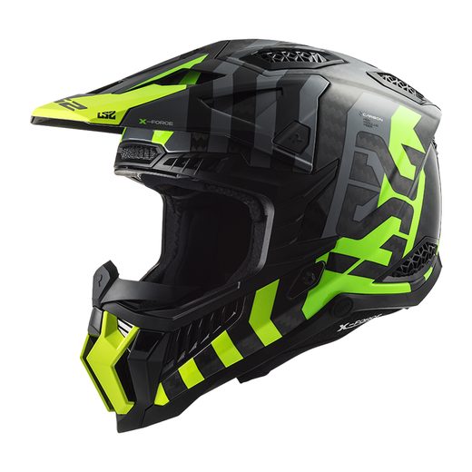 LS2 MX703 C X-FORCE BARRIER H-V YELLOW GREEN-06