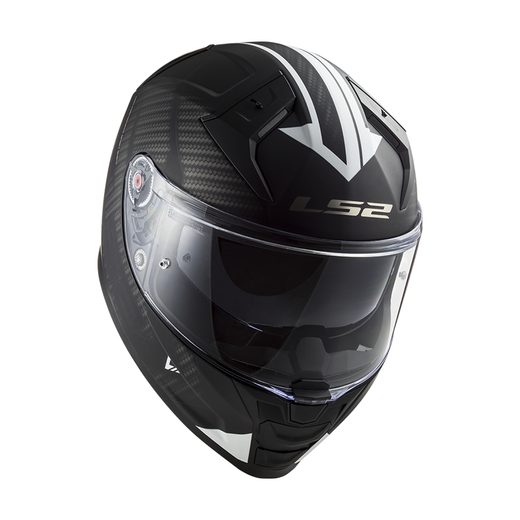 LS2 FF811 VECTOR II SPLITTER BLACK WHITE-06