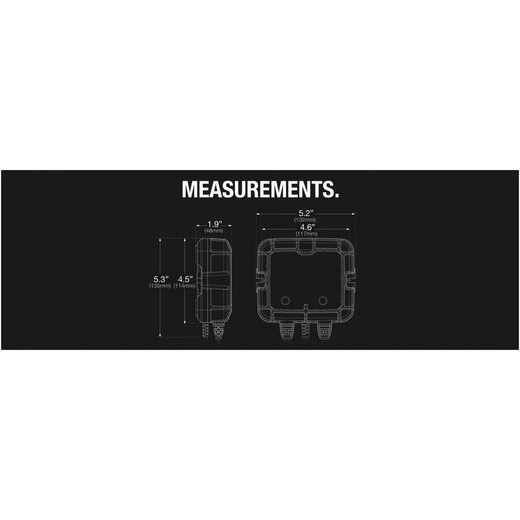 NABÍJEČKA PRO NABÍJENÍ 2 BATERIÍ NOCO 2X2, 6/12 V, 2-40 AH, 2 A