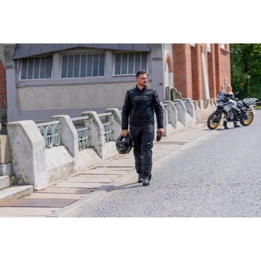 PÁNSKÉ TEXTILNÍ MOTO KALHOTY SPARK AIRMASTER BLACK