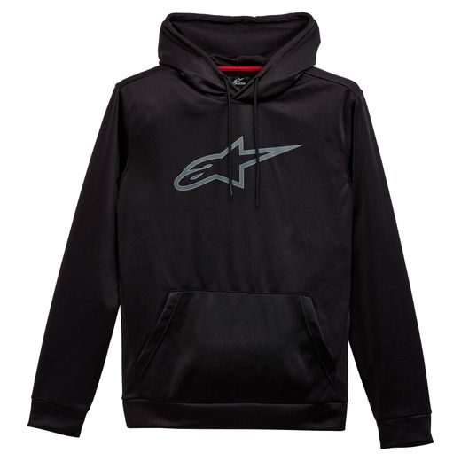 MIKINA INCEPTION ATHLETIC HOODIE, ALPINESTARS (ČERNÁ)