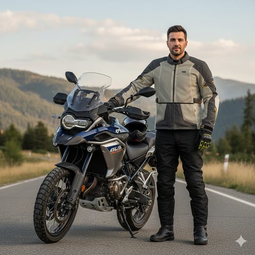 BUNDA IXS TOURSTER-BIG AIR 1.0 X2-161405 OPATSKÝ KÁMEN-TMAVĚ ŠEDÁ-ORANŽOVÁ