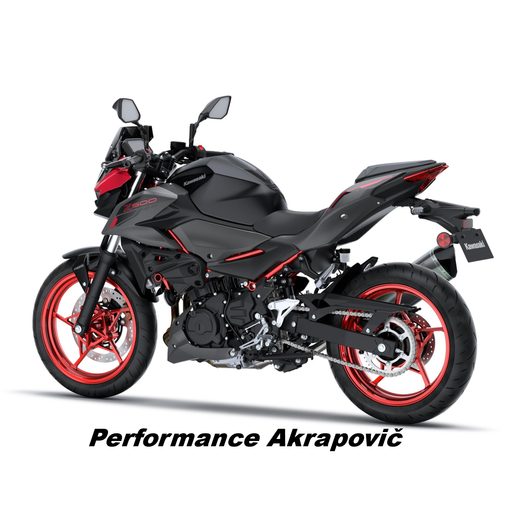 KAWASAKI Z500 SE CANDY PERSIMMON RED 2025